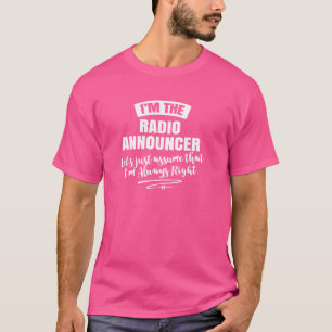 Camiseta Oferta de Carreira para Anunciante de Rádio - Supo