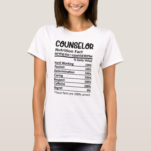 Camiseta Oferta de Conselheiro de Nutrição Fata a Escola (Frente)
