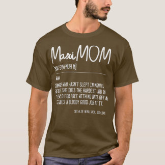 Camiseta Oferta de Definição de Dicionário MaiMOM para Mães