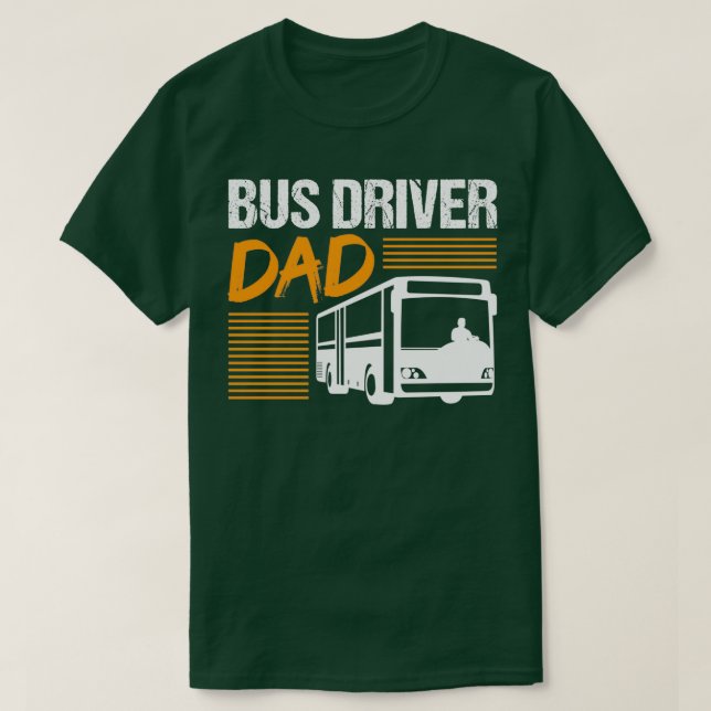 Camiseta Oferta de emprego para a profissão de motorista do (Frente do Design)