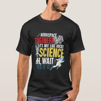 Camiseta Oferta De Engenharia Aeroespacial Para Um Motor Ae