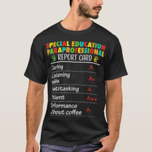 Camiseta Oferta de Ensino Especial Engraçado Paraprofissio