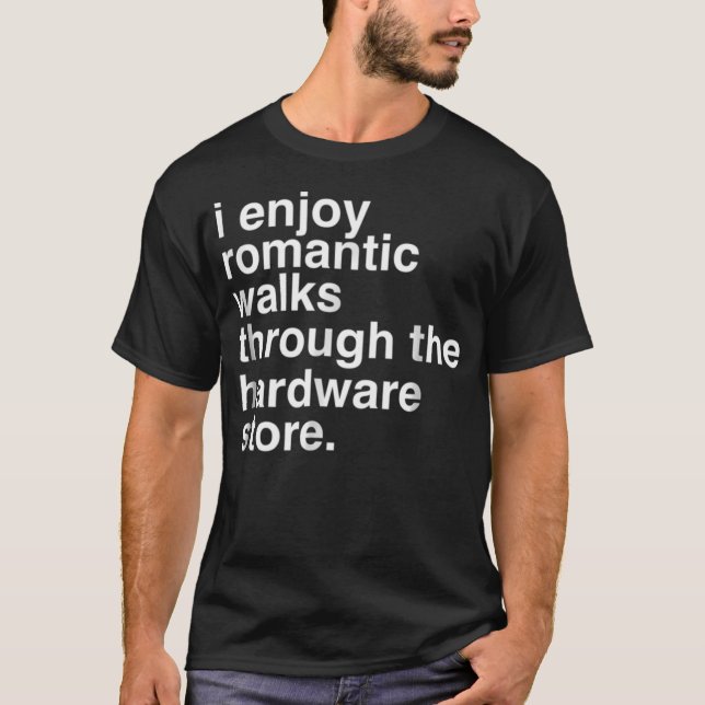 Camiseta Oferta de ferramentas de armazenamento de hardware (Frente)