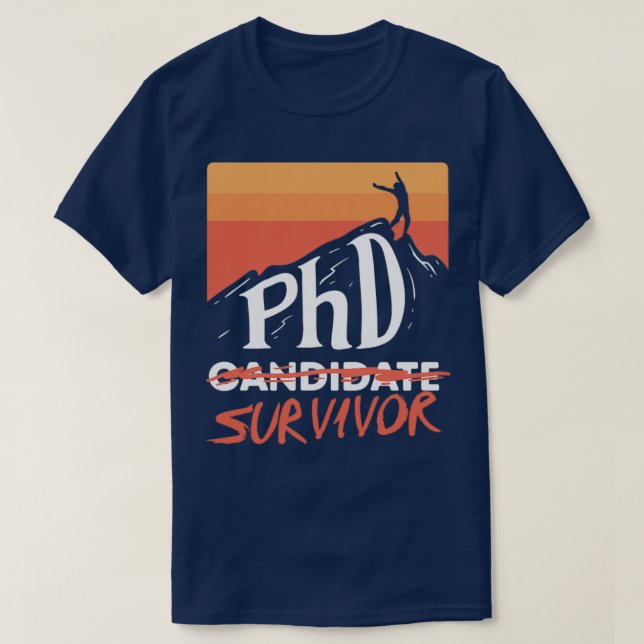 Camiseta Oferta de Formando de Sobrevivência do Candidato P (Frente do Design)