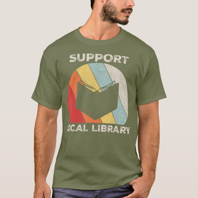 Camiseta Oferta de Lover do Livro de Biblioteca Local de Su (Frente)