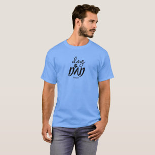 Camiseta Oferta de nome personalizado do Pai de cães