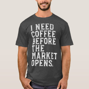 Camiseta Oferta de opções de futuros do mercado de ações do