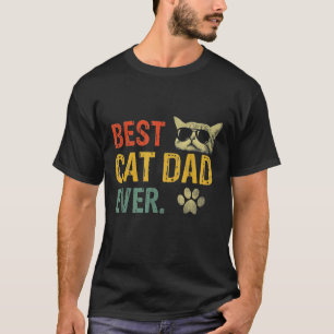 Camiseta Oferta De Pai De Gato Do Melhor Pai De Gato De Vin