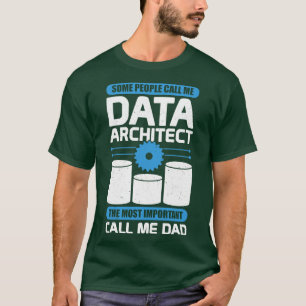 Camiseta Oferta de Pai do Arquiteto de Banco de Dados da Ar