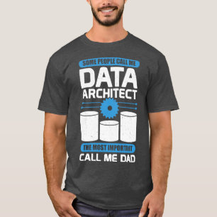 Camiseta Oferta de Pai do Arquiteto de Banco de Dados da Ar