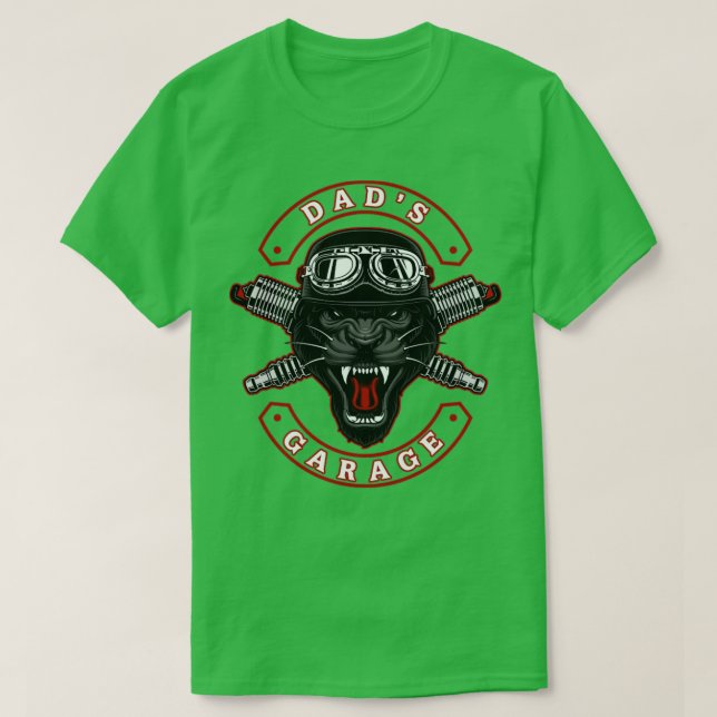 Camiseta Oferta de pais para Garage Mens Personalizados (Frente do Design)
