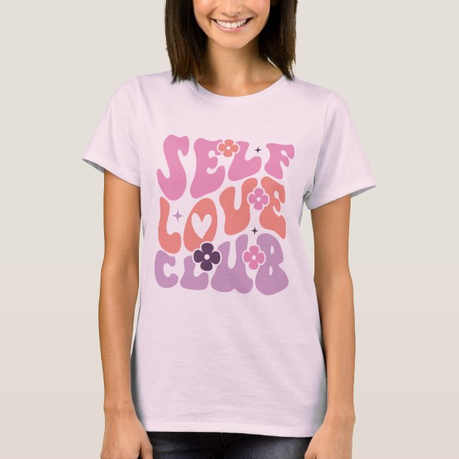 Camiseta Oferta de Saúde Mental do Clube Self Love (Frente)