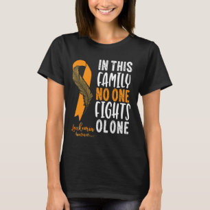 Camiseta Oferta de Sobrevivente de câncer de fita laranja d