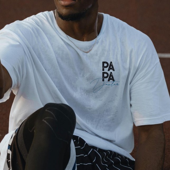 Camiseta Oferta De Tendência Para Nome Personalizado Do Pai (Criador carregado)