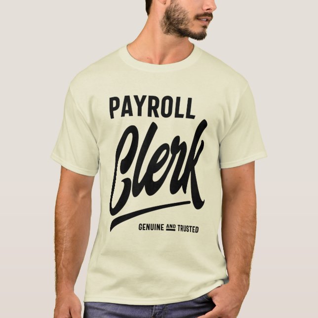 Camiseta Oferta de Título de Cargo do Folheto de Pagamento (Frente)