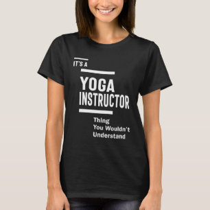 Camiseta Oferta de Título de Instrutor do Yoga