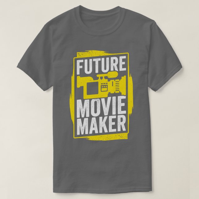 Camiseta Oferta do Diretor de Filmagem do Movie Maker Futur (Frente do Design)