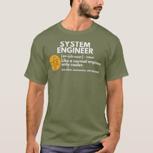 Camiseta Oferta engraçada de software de definição de En