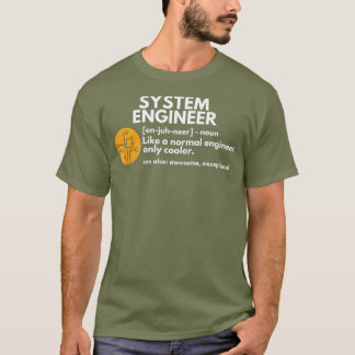 Camiseta Oferta engraçada de software de definição de Engen