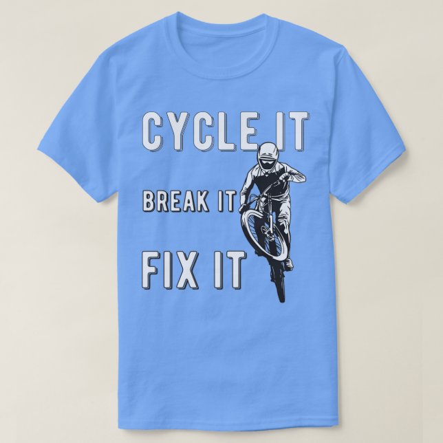 Camiseta Oferta engraçada do técnico em Bicicleta ( (Frente do Design)