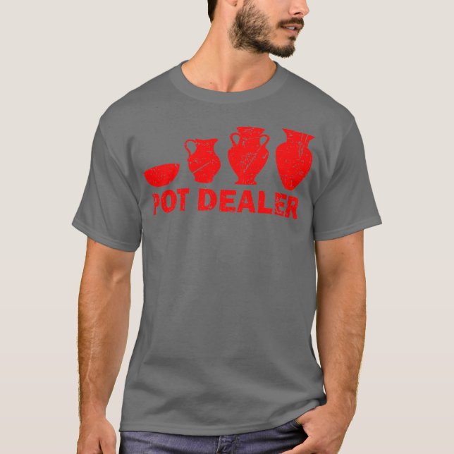 Camiseta Oferta Engraçado Para Potes De Artesanato Legal (Frente)
