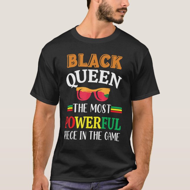 Camiseta Oferta Ideia para a História Negra Mês de Consciên (Frente)