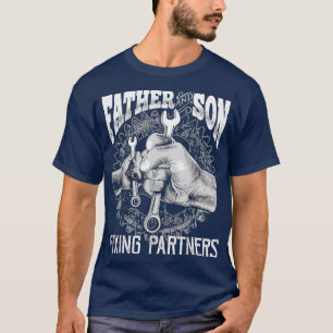 Camiseta Oferta Mecânica de Dias de os pais Padre e Filho
