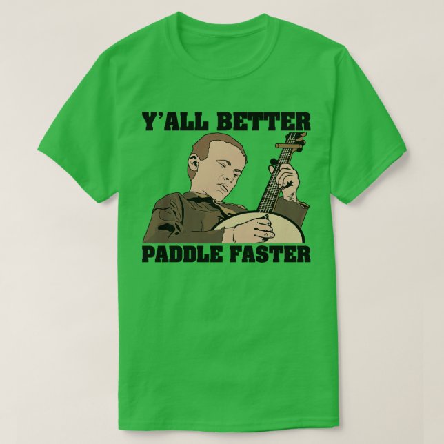 Camiseta Oferta melhor remo mais rápido (Frente do Design)