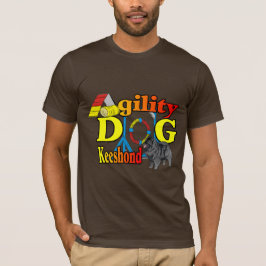 Camiseta Ofertas de agilidade de Keeshond