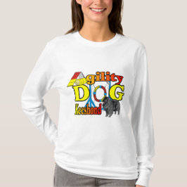 Camiseta Ofertas de agilidade de Keeshond