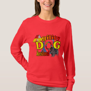 Camiseta Ofertas de agilidade de Keeshond