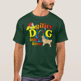 Camiseta Ofertas de agilidade do ouro Retriever