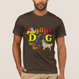 Camiseta Ofertas de agilidade do ouro Retriever