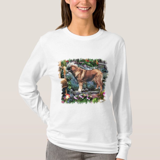 Camiseta Ofertas de arte Leonberger (Frente)