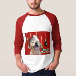 Camiseta Ofertas de Cartões de Natal para Retriever de ouro