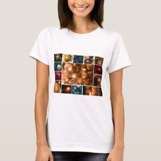 Camiseta Ofertas de Destino da Árvore de Férias de enfeites