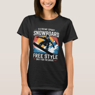 Camiseta Ofertas de Equipamentos de Snowboarding Feminino n