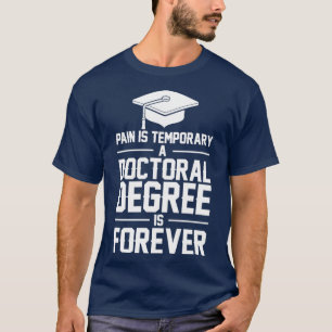 Camiseta Ofertas de Formando para doutorado para graduação 