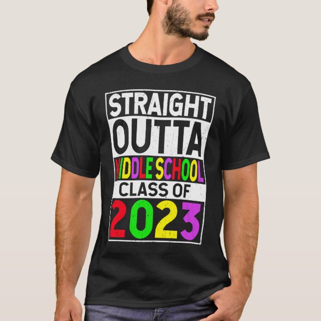 Camiseta Ofertas de Graduação do hetero fora da Escola Médi (Frente)