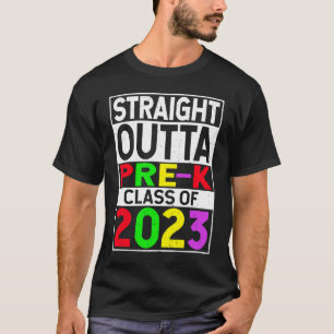 Camiseta Ofertas de Graduação do Hetero Out Pre k School 20