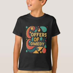 Camiseta Ofertas do tesouro da comédia baú do riso