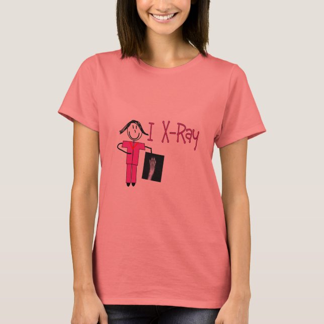 Camiseta Ofertas técnicas de raios X (Frente)