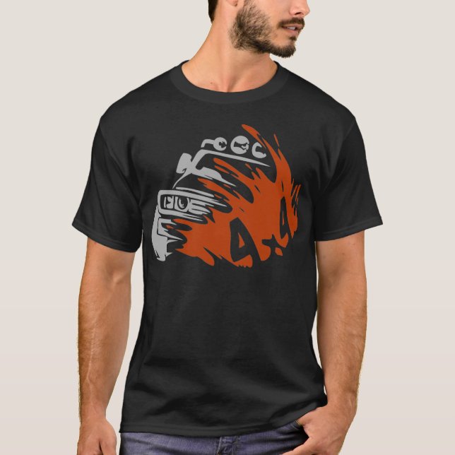 CAMISETA OFF ROAD 4X4 (Frente)