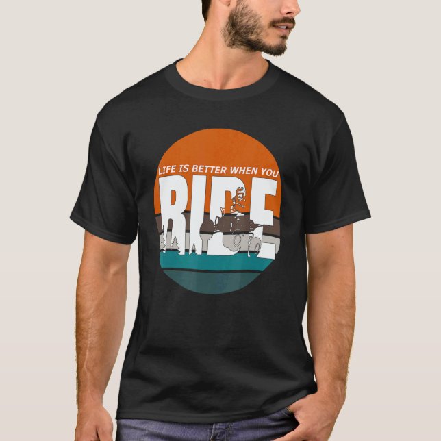Camiseta Off Road Quad ATV Apparel (Frente)