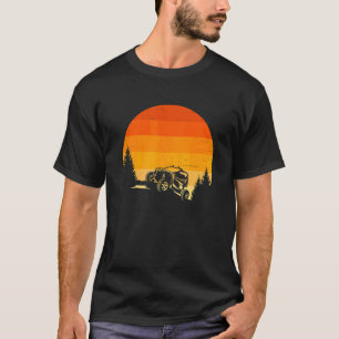 Camiseta Off Road Quad Atv Vintage Retro 70s Sunset Off Roa