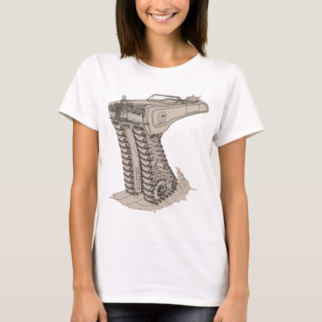Camiseta Off Road Rolling Stone Rock N Roll Royce (Frente)