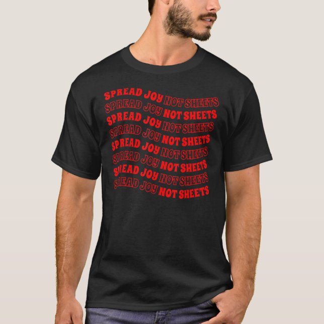Camiseta Office Humor Espalha Joy Not Sheets (Frente)