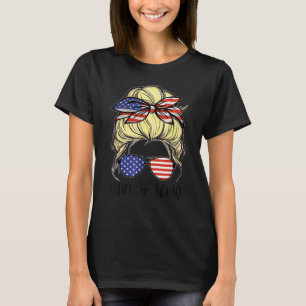 Camiseta Office Squad Administrative Assistant Messy Bun 8