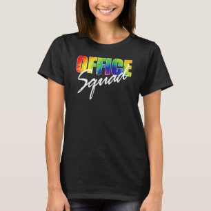 Camiseta Office Squad Tie Dye Proud Office Crew Match Co