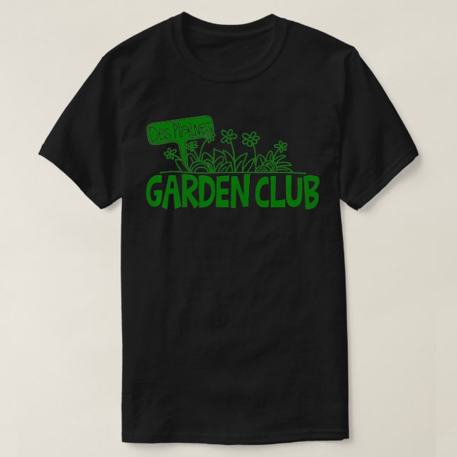 Camiseta Official Des Plaines Garden Club  (Frente do Design)
